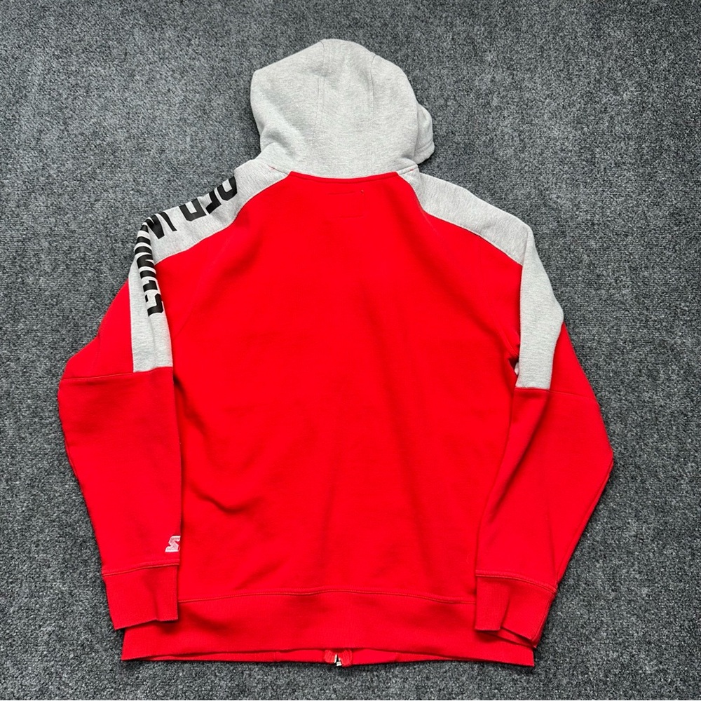Detroit Red Wings Starter Full Zip Fleece Hoodie Jacket G-III NHL - Picture 2 of 12